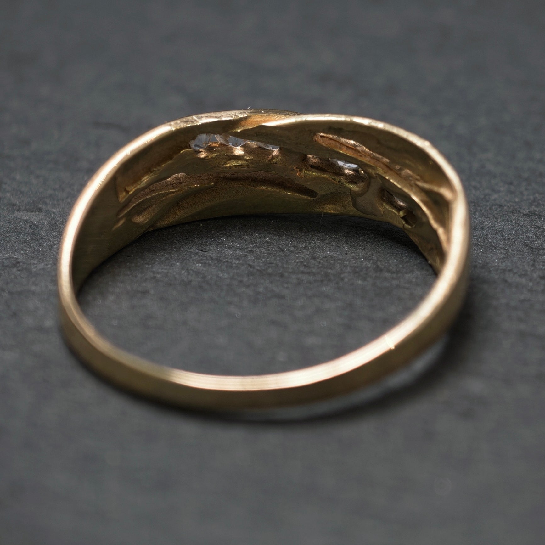 Ring 585/- Gelbgold mit 8 Brillanten
