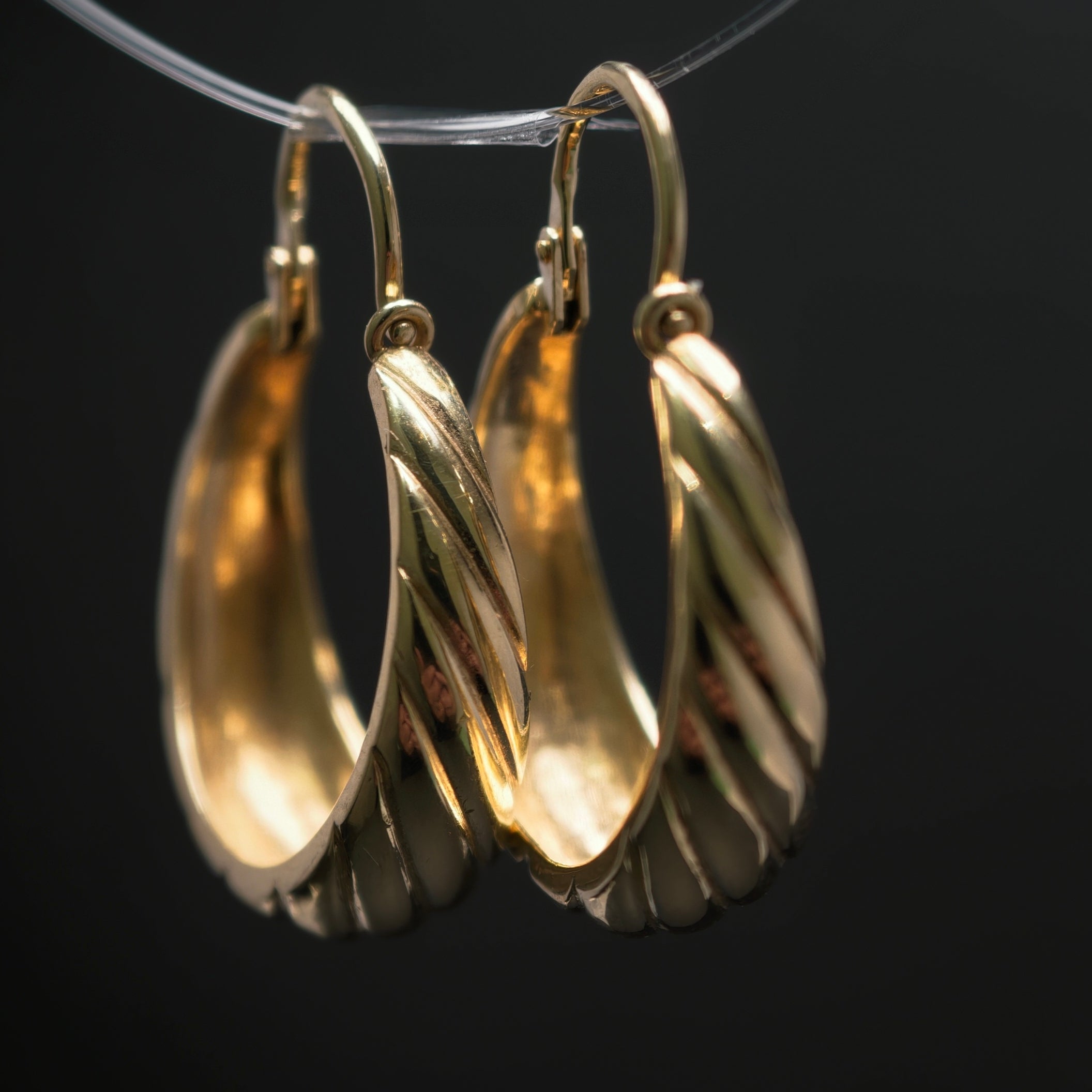 Creolen 585/- Gelbgold