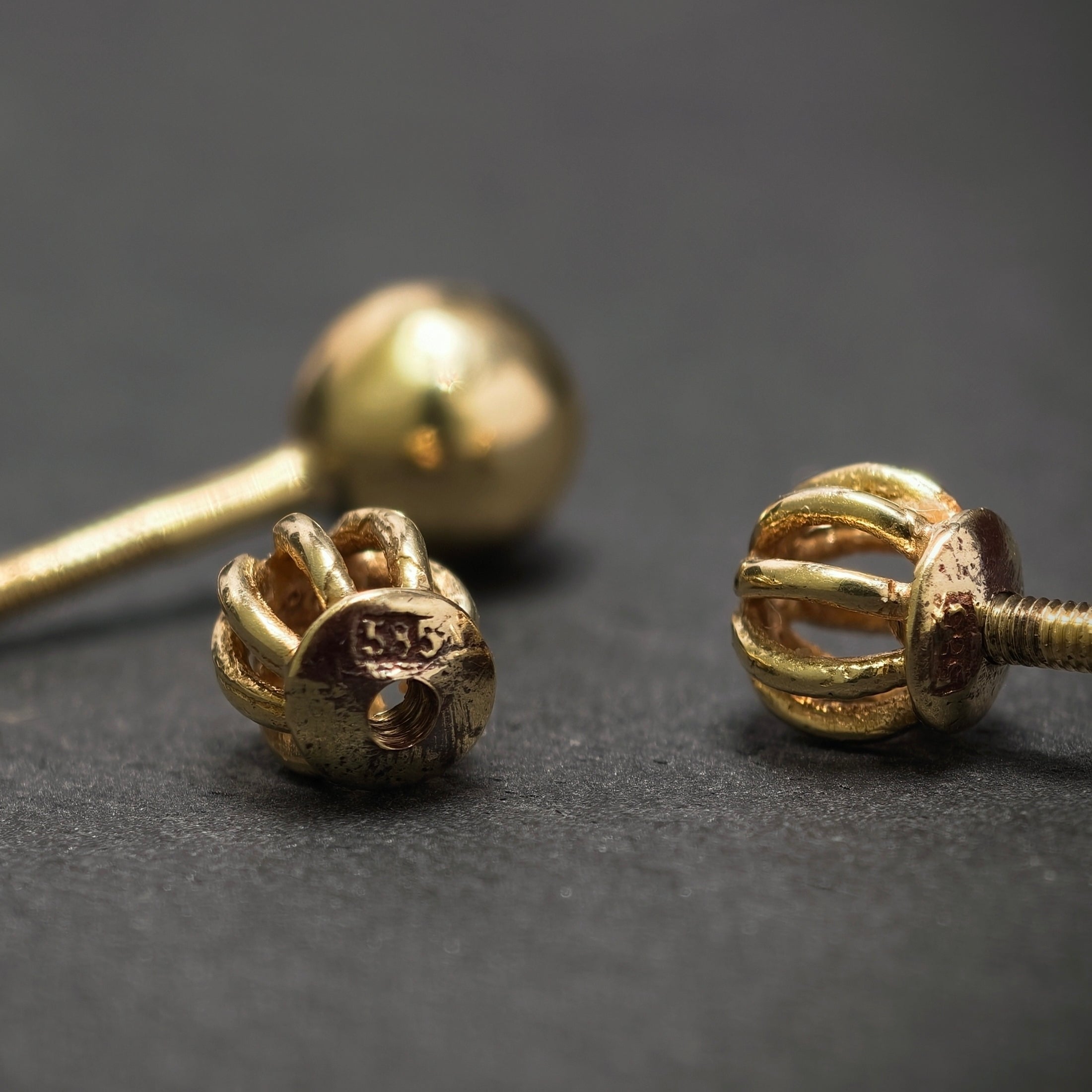 Ohrstecker 585/- Gelbgold