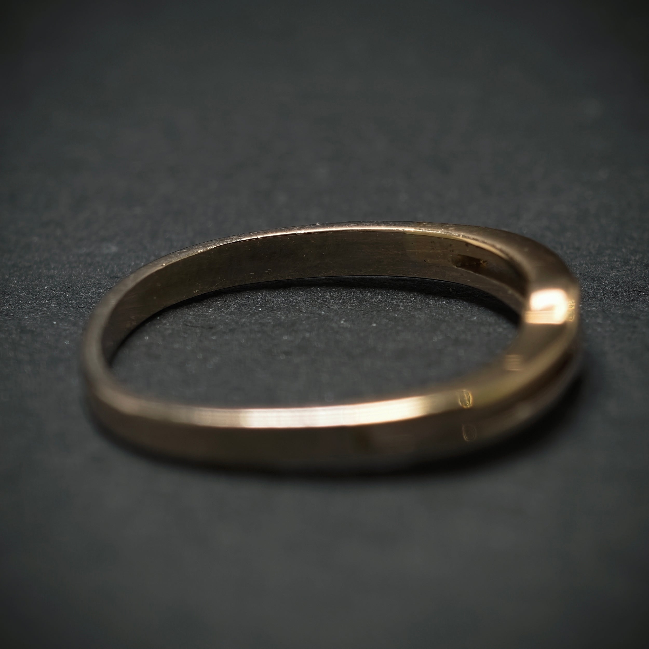 Ring 585/- Gelb- und Weißgold mit 1 Brillant