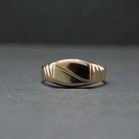 Ring 585/- Gelb- Rot- und Weißgold