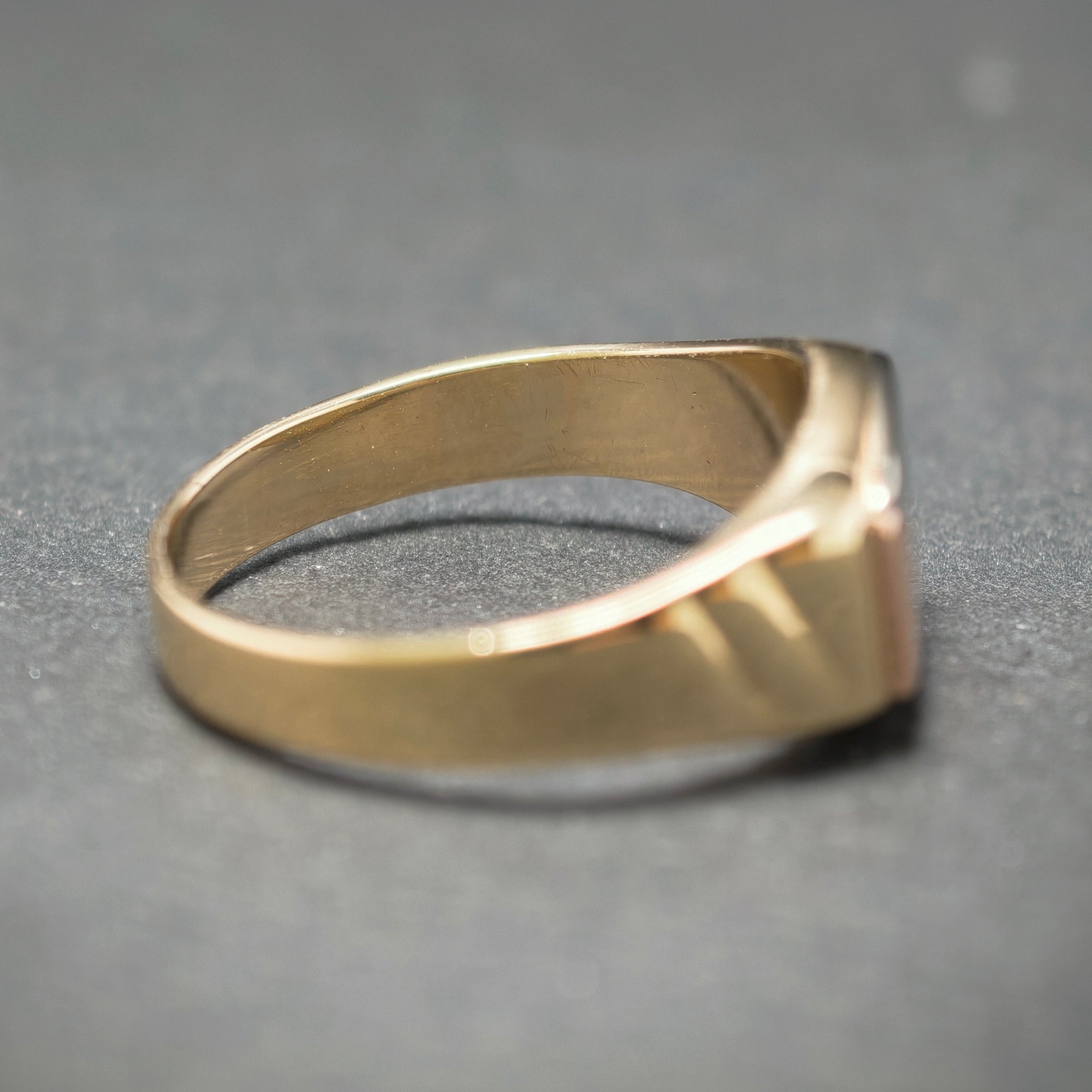 Ring 585/- Gelb- Rot- und Weißgold