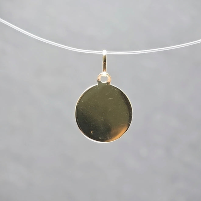 Anhänger "Sternzeichen Fische" 333/- Gelbgold