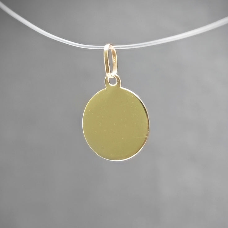 Anhänger "Sternzeichen Fische" 333/- Gelbgold