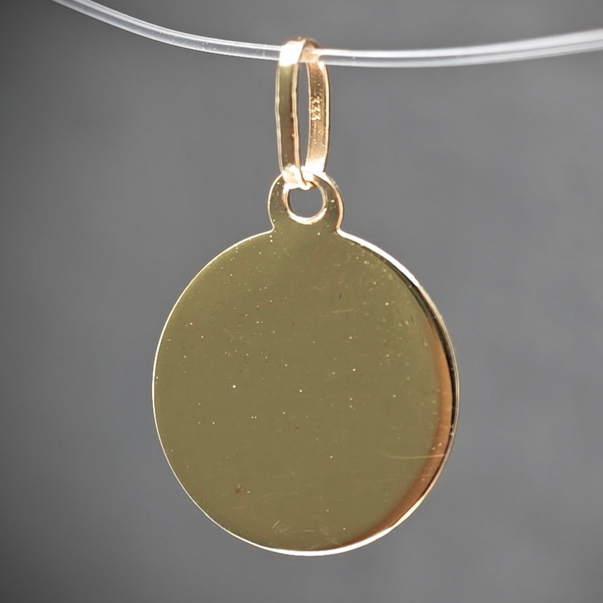 Anhänger "Sternzeichen Fische" 333/- Gelbgold