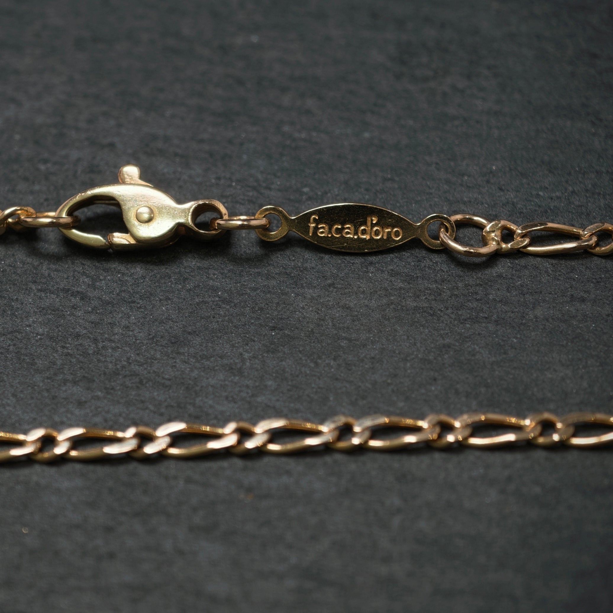 Figarokette 585/- Gelbgold