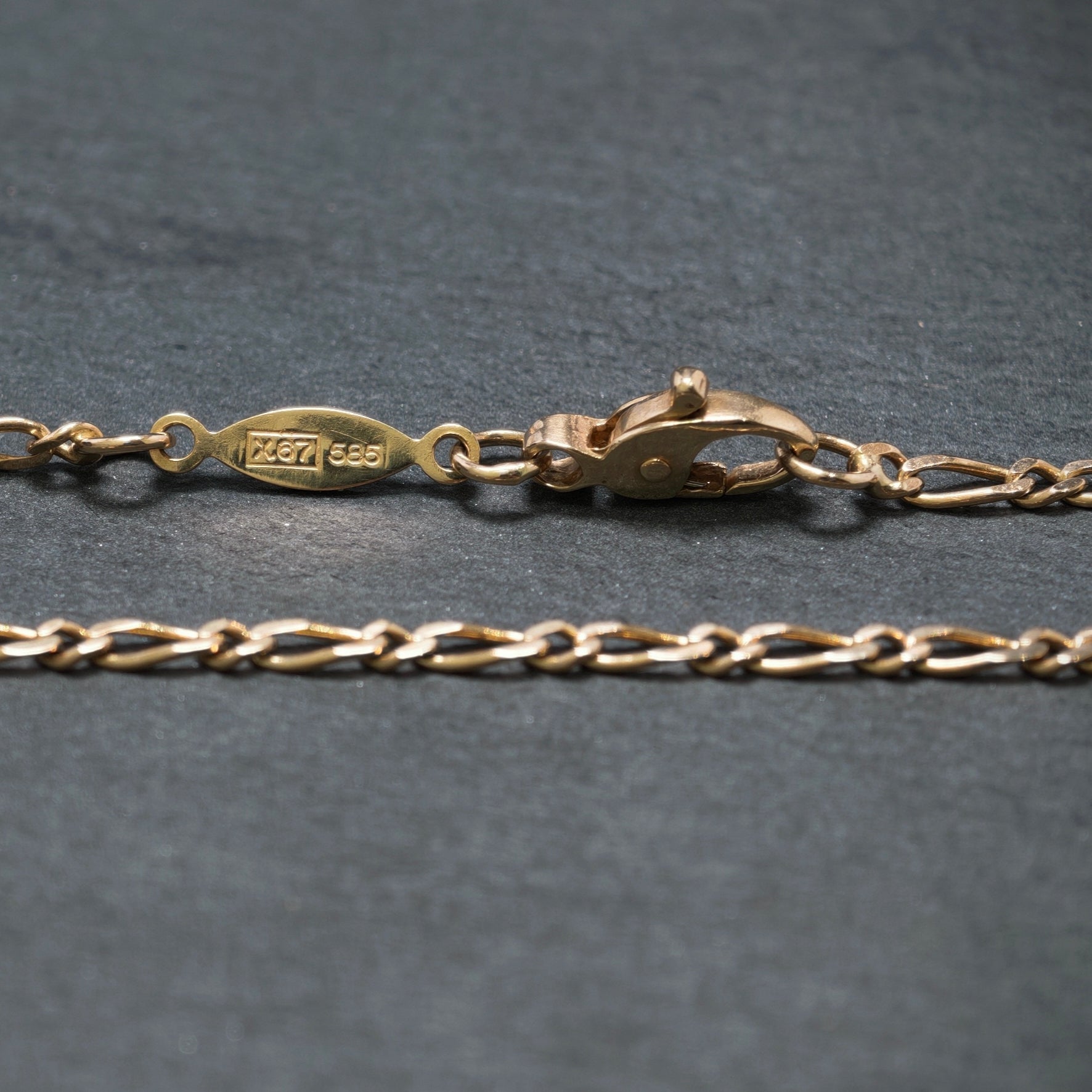 Figarokette 585/- Gelbgold