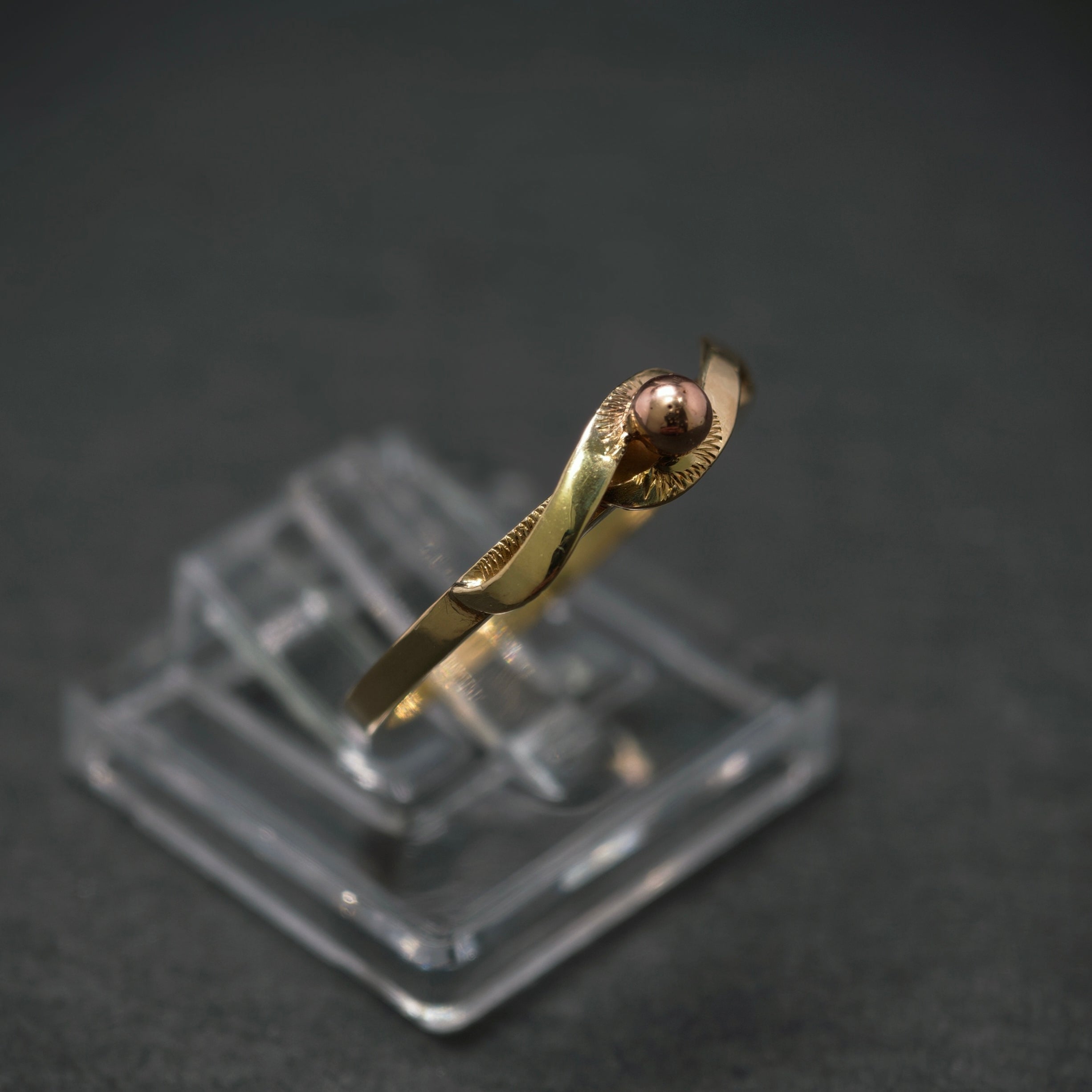 Ring 585/- Gelb- und Rotgold
