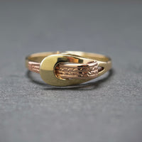 Ring 585/- Gelb- und Rotgold