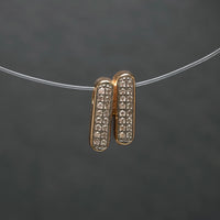 Anhänger 585/- Gelbgold mit 32 Diamanten