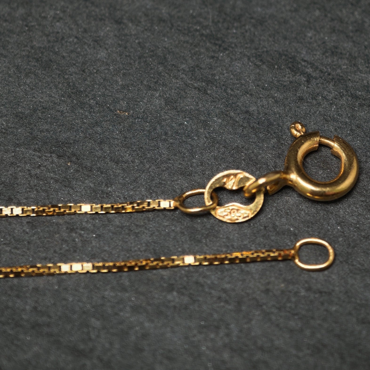 Veneziakette 585/- Gelbgold