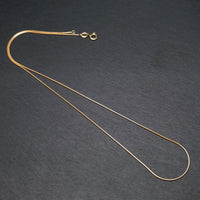 Schlangenkette 585/- Gelbgold