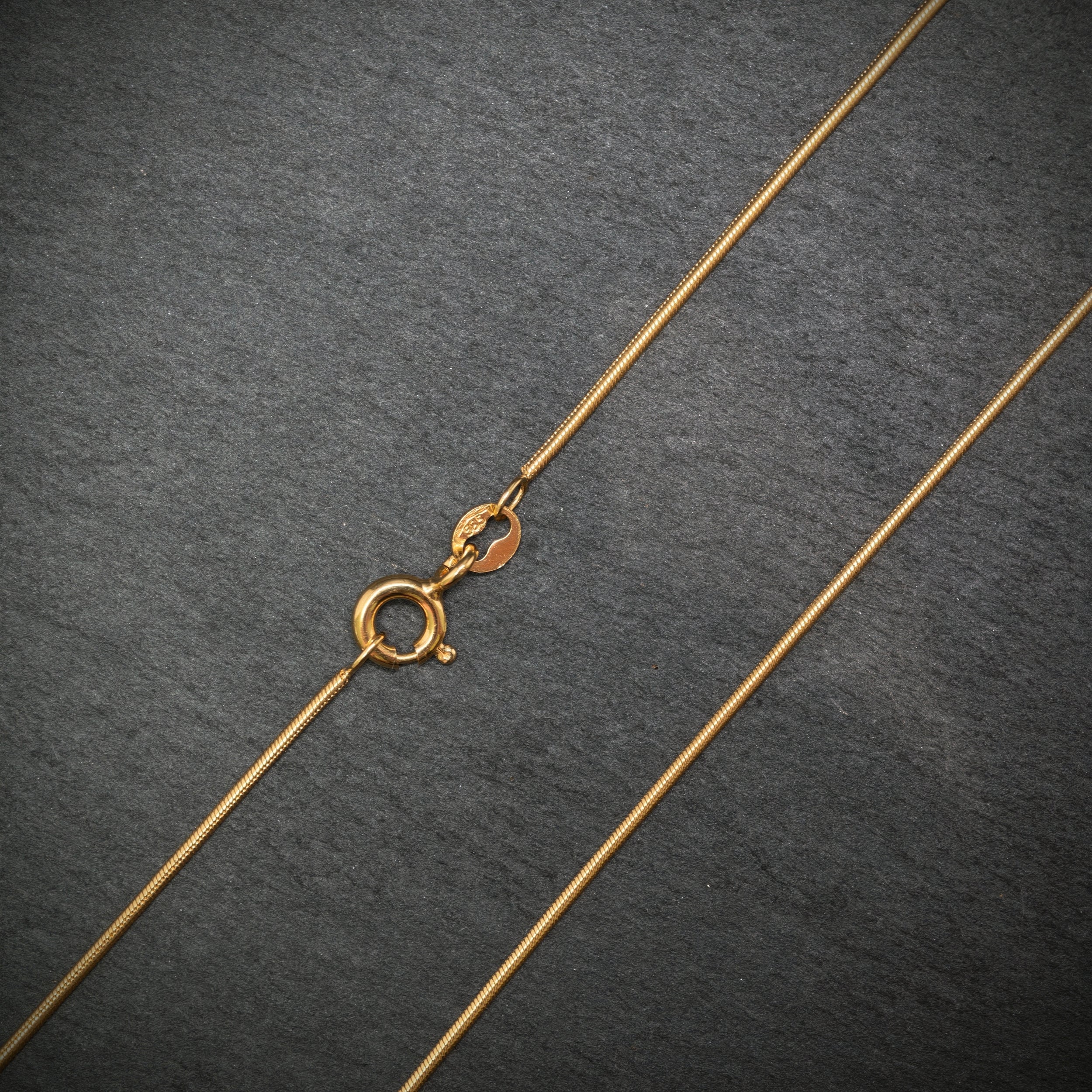 Schlangenkette 585/- Gelbgold