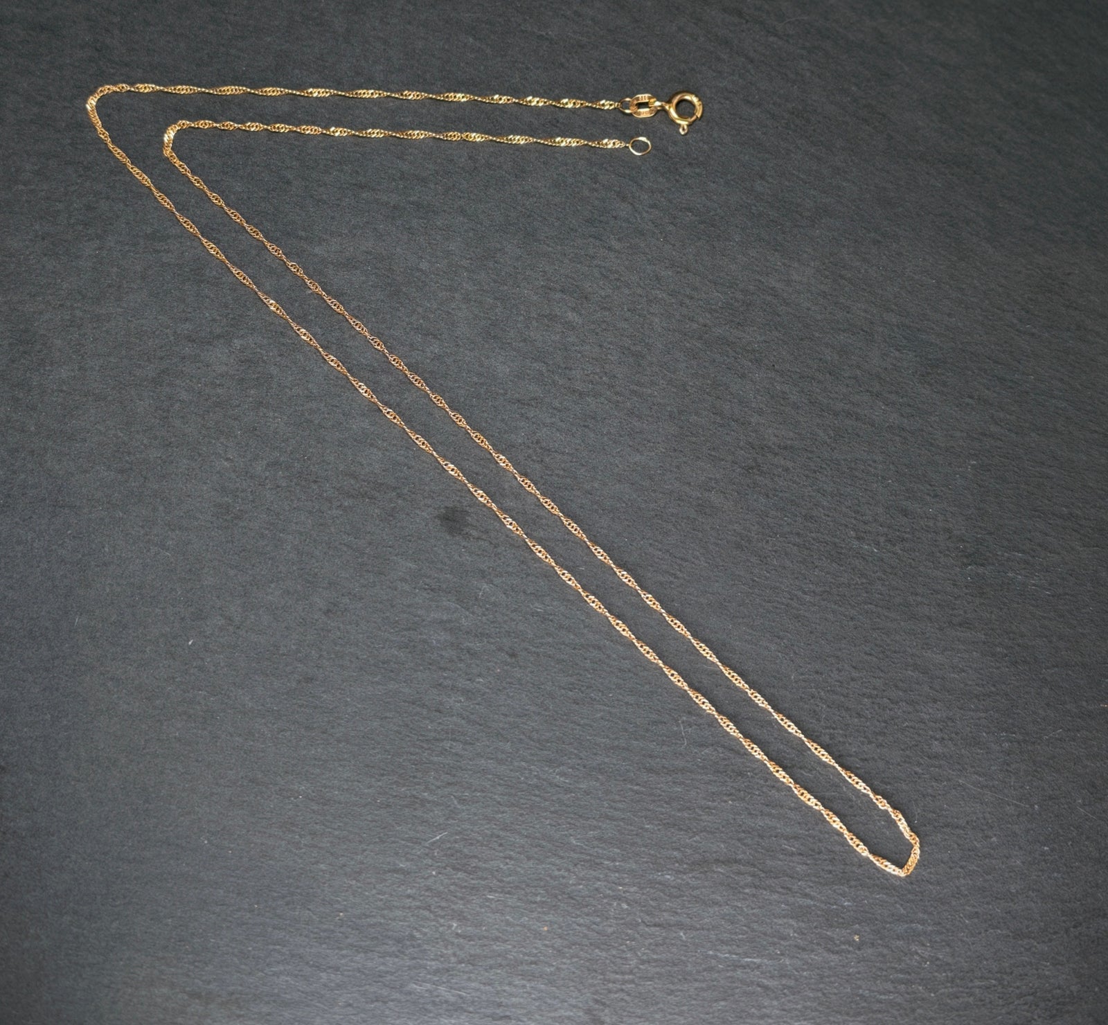 Singapurkette 585/- Gelbgold