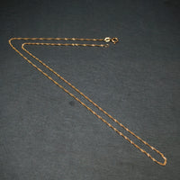 Singapurkette 585/- Gelbgold