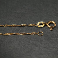 Singapurkette 585/- Gelbgold