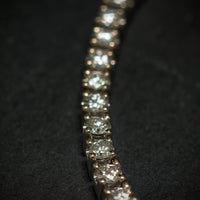 Riverarmband 750/- Weißgold mit 58 Brillanten