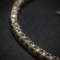 Riverarmband 750/- Weißgold mit 58 Brillanten