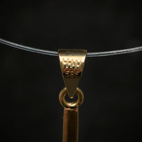 Handgefertigter Anhänger ,,Kreuz'' 585/- Gelbgold