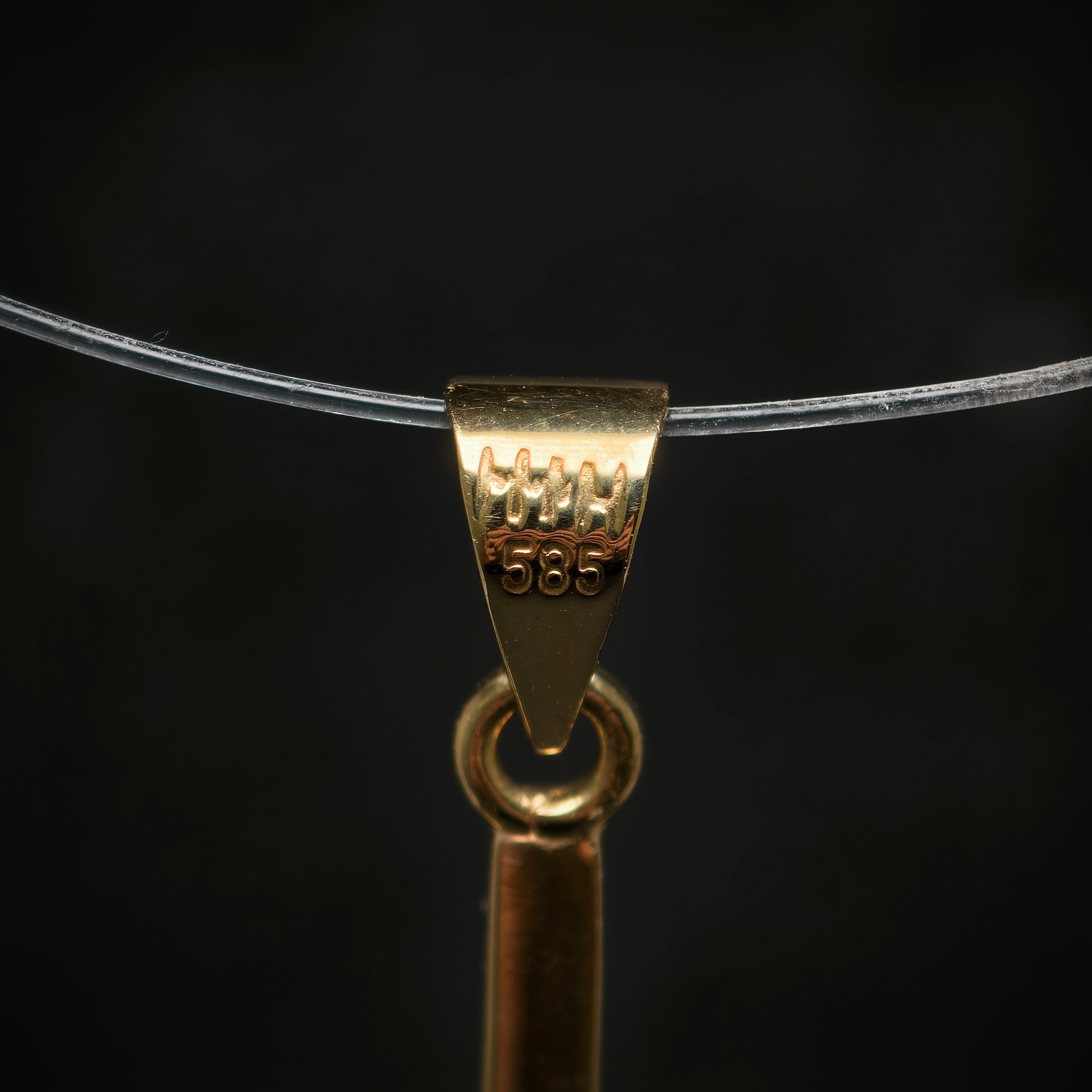 Anhänger ,,Kreuz'' 585/- Gelbgold