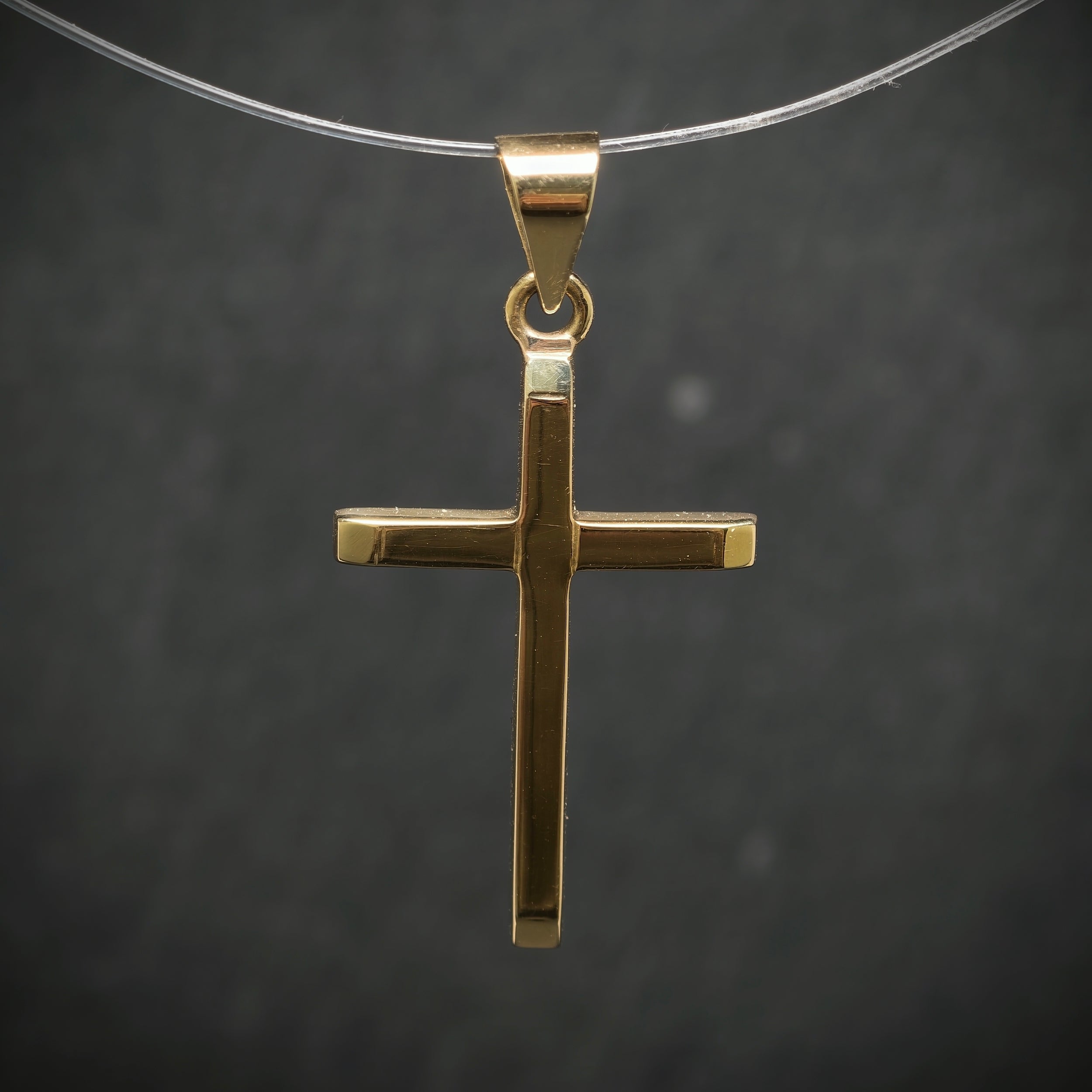 Anhänger ,,Kreuz'' 585/- Gelbgold