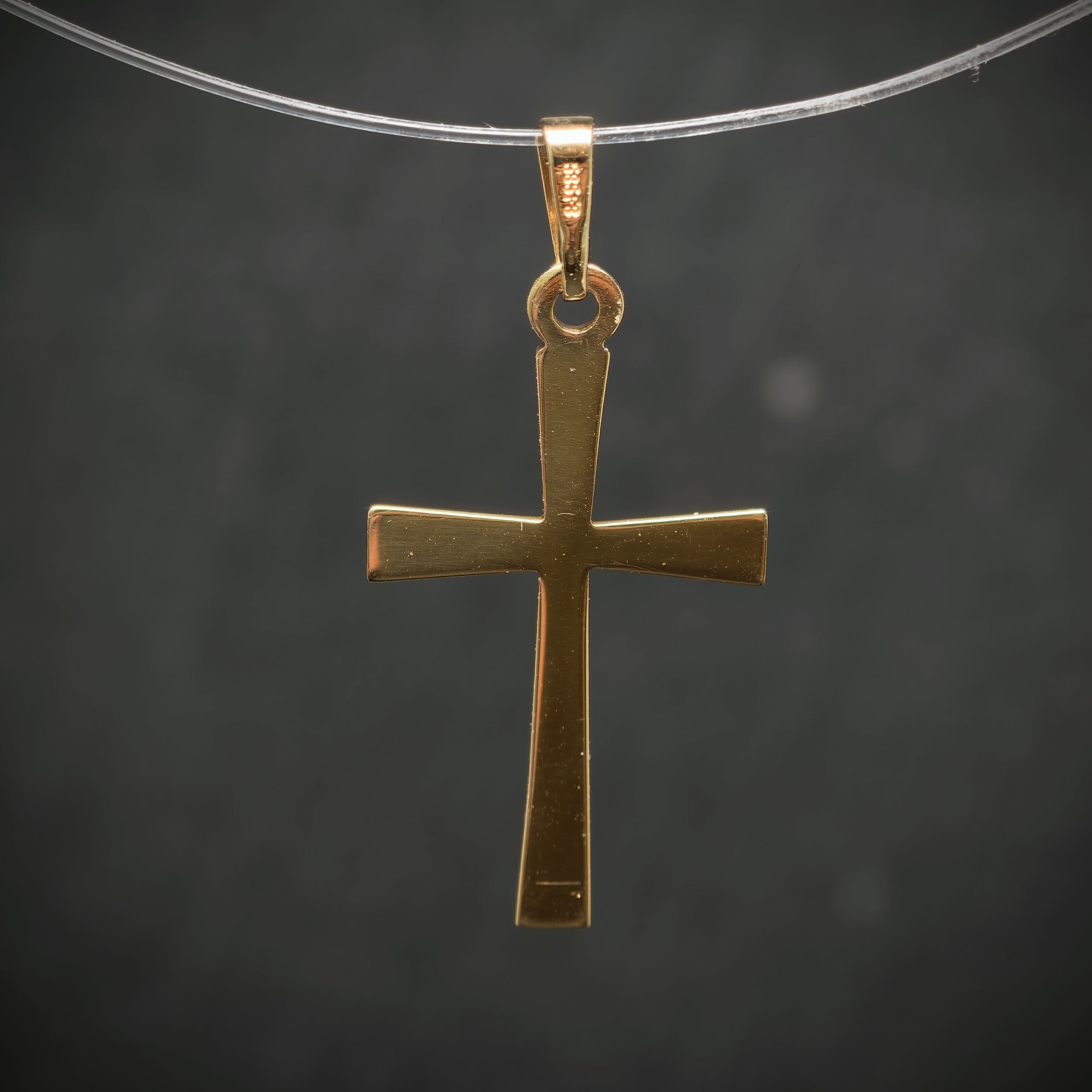 Anhänger ,,Kreuz'' 585/- Gelbgold