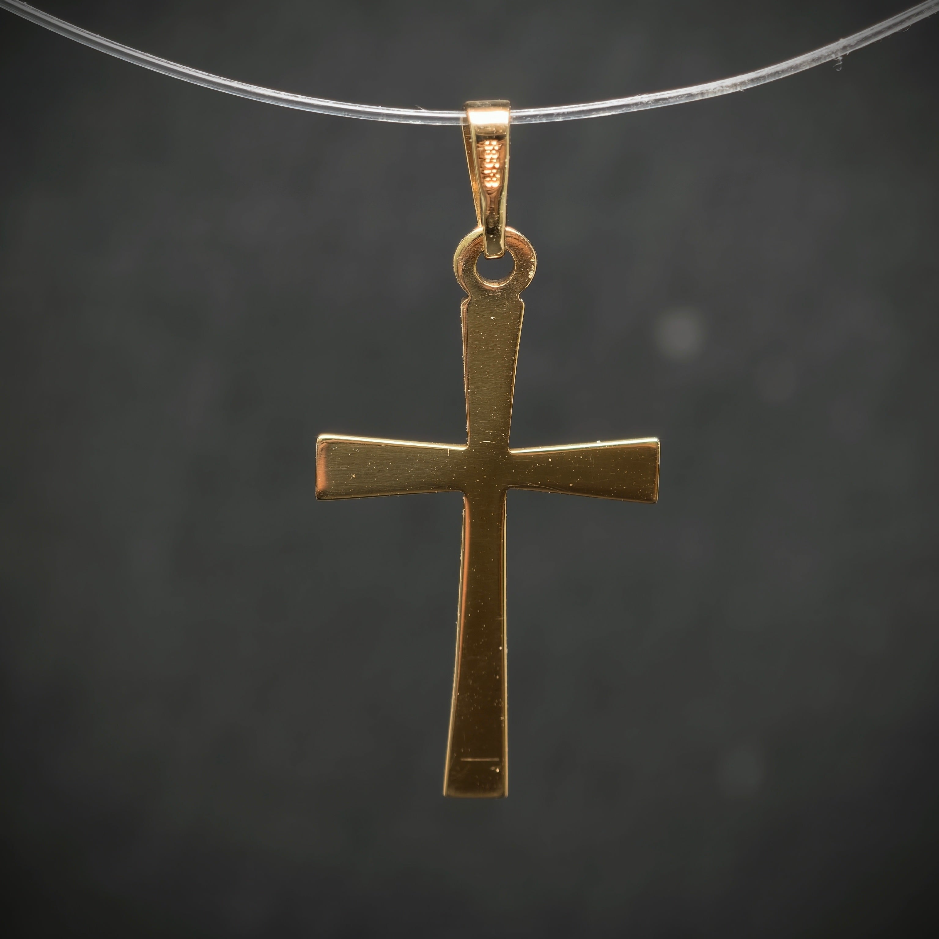 Anhänger ,,Kreuz'' 585/- Gelbgold