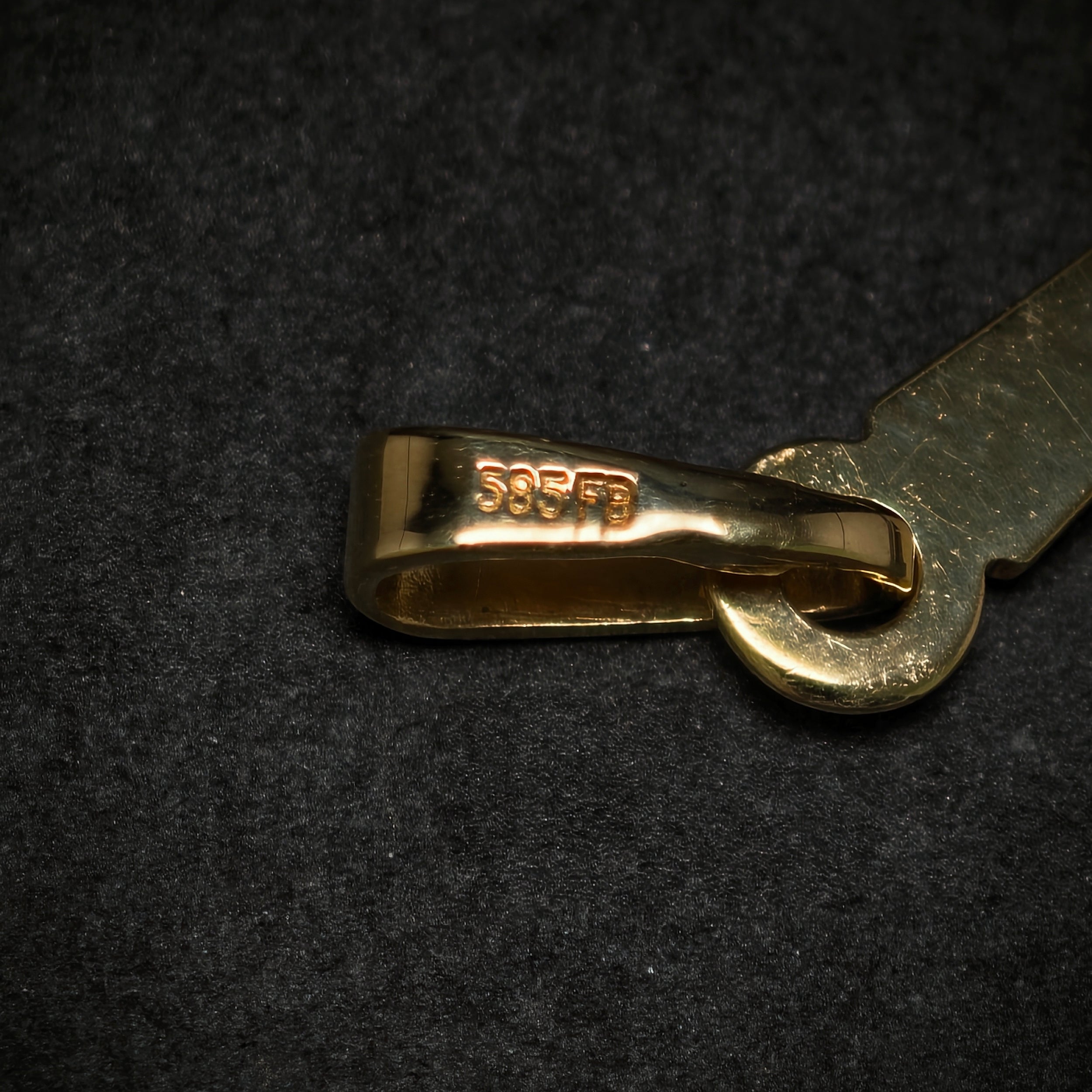 Anhänger ,,Kreuz'' 585/- Gelbgold