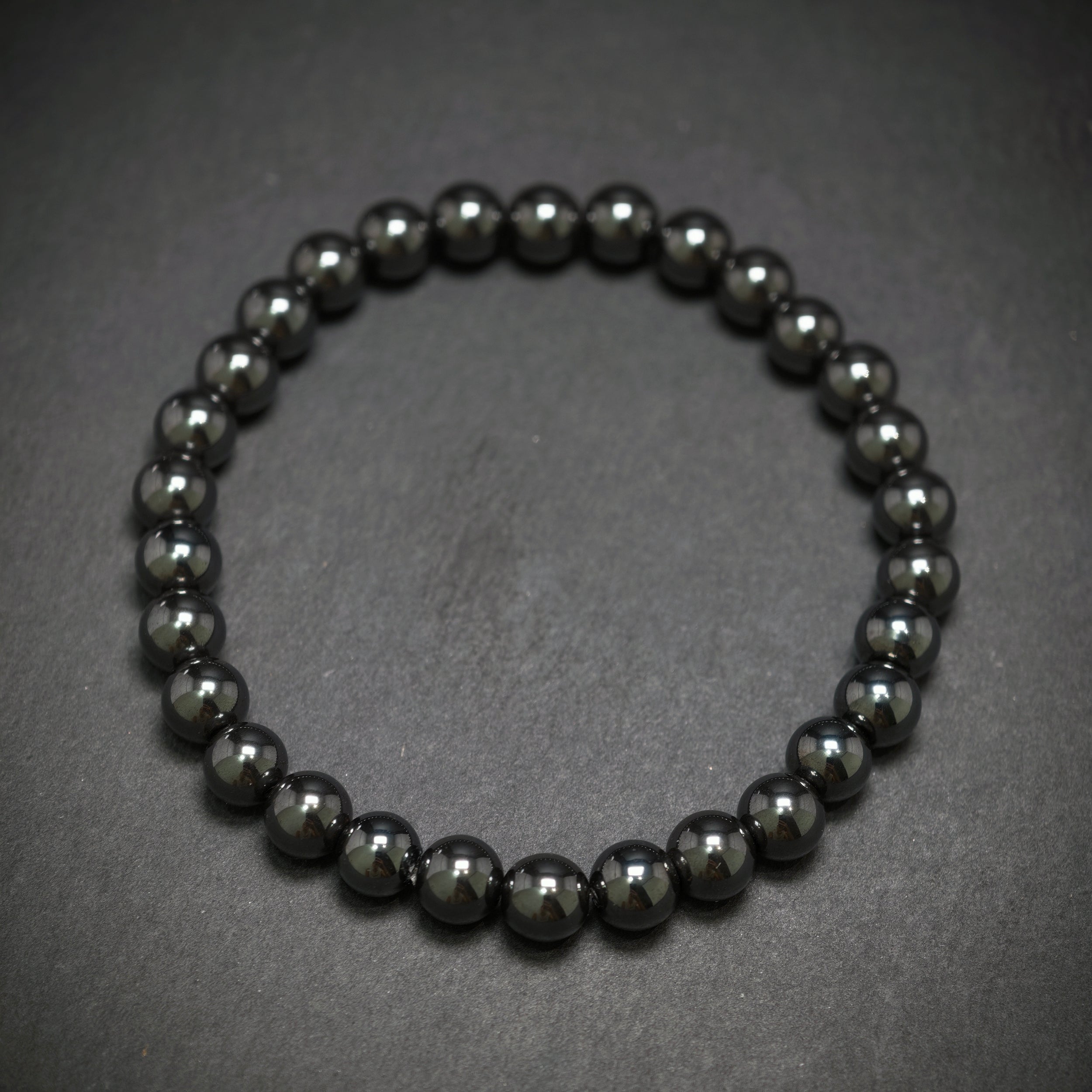 Hämatit Armband mit 30 Hämatiten