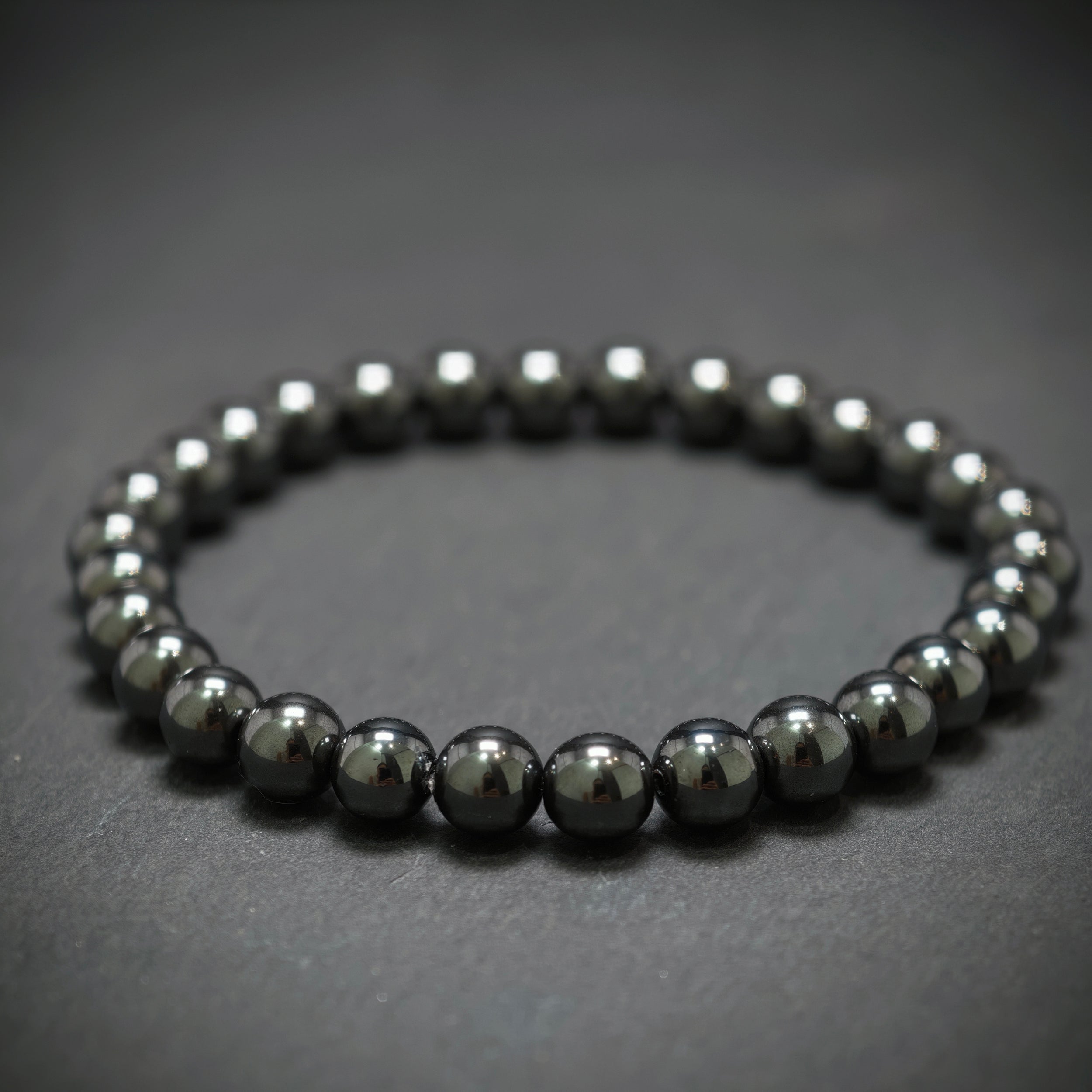 Hämatit Armband mit 30 Hämatiten