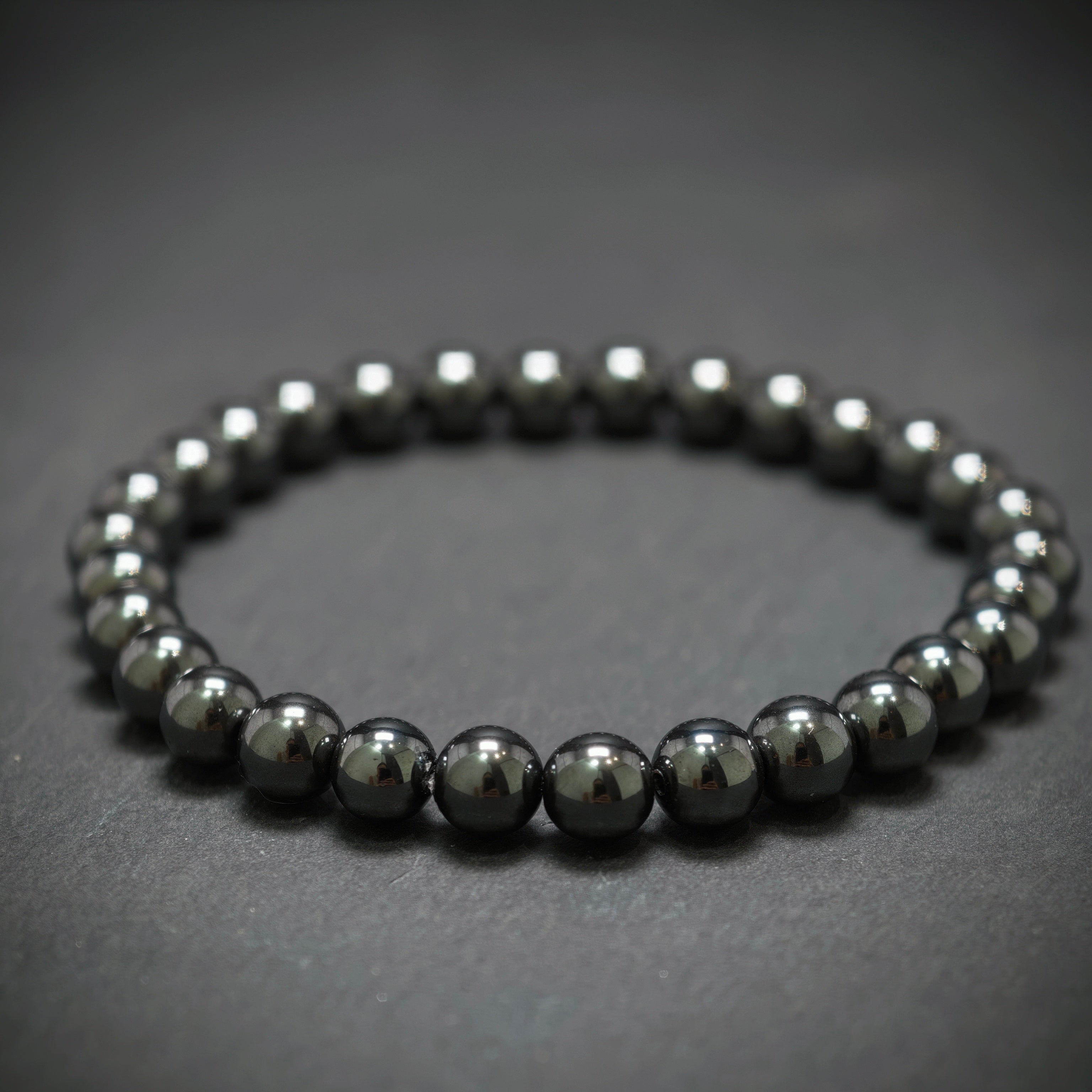Hämatit Armband mit 30 Hämatiten
