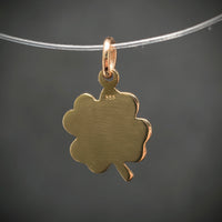 Anhänger ,,Kleeblatt'' 333/- Gelbgold