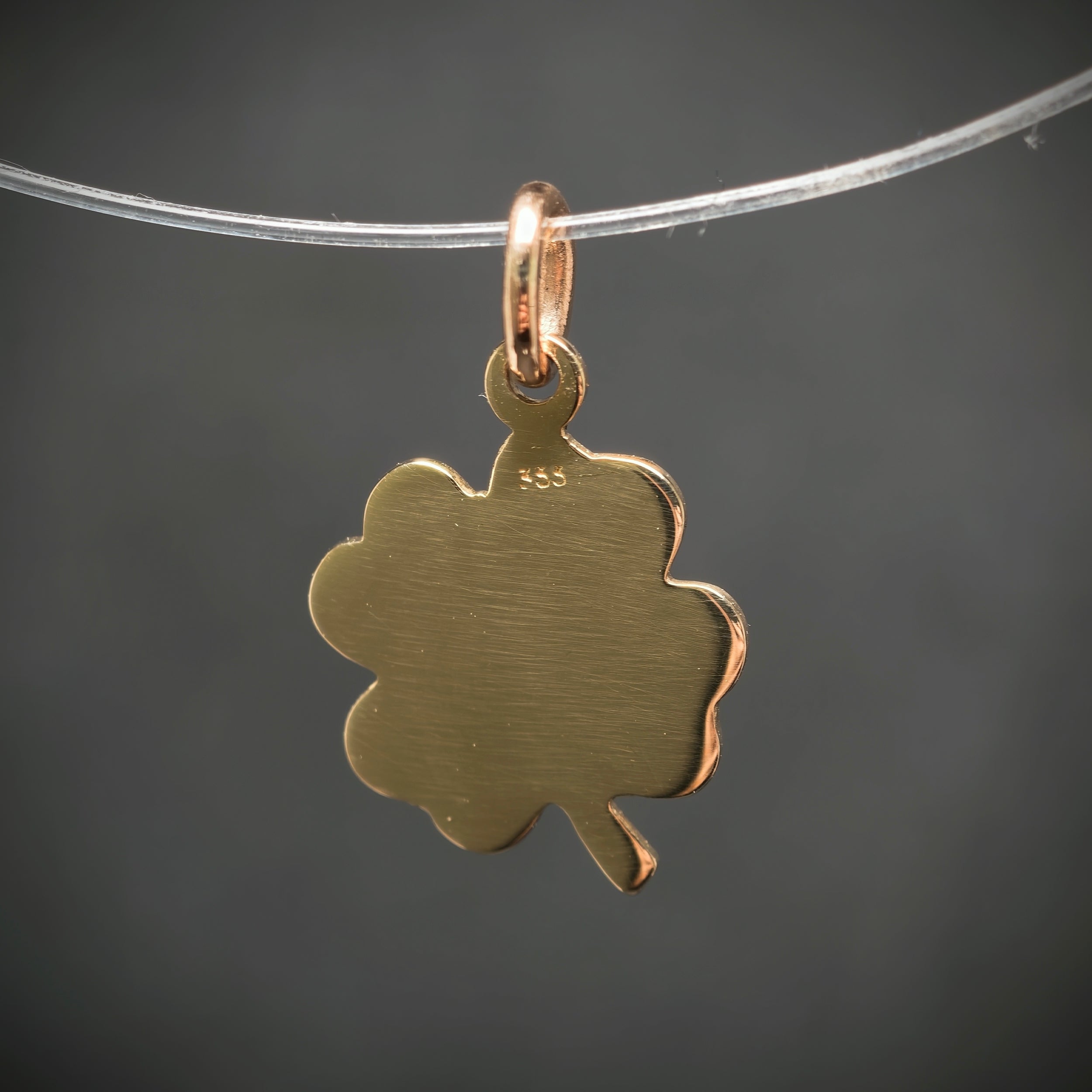 Anhänger ,,Kleeblatt'' 333/- Gelbgold