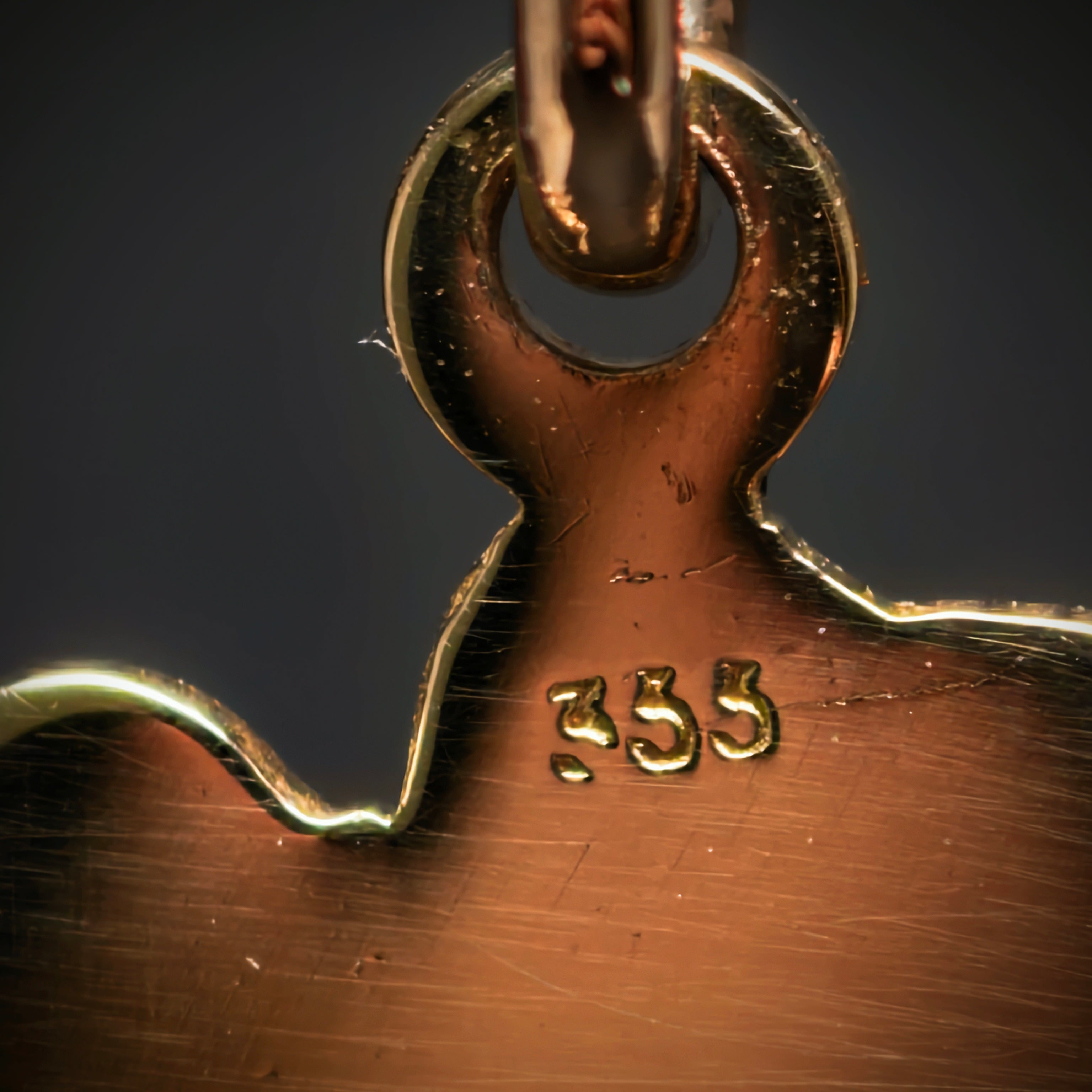 Anhänger ,,Kleeblatt'' 333/- Gelbgold