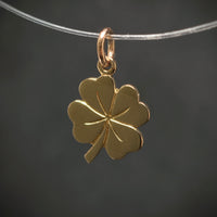 Anhänger ,,Kleeblatt'' 333/- Gelbgold