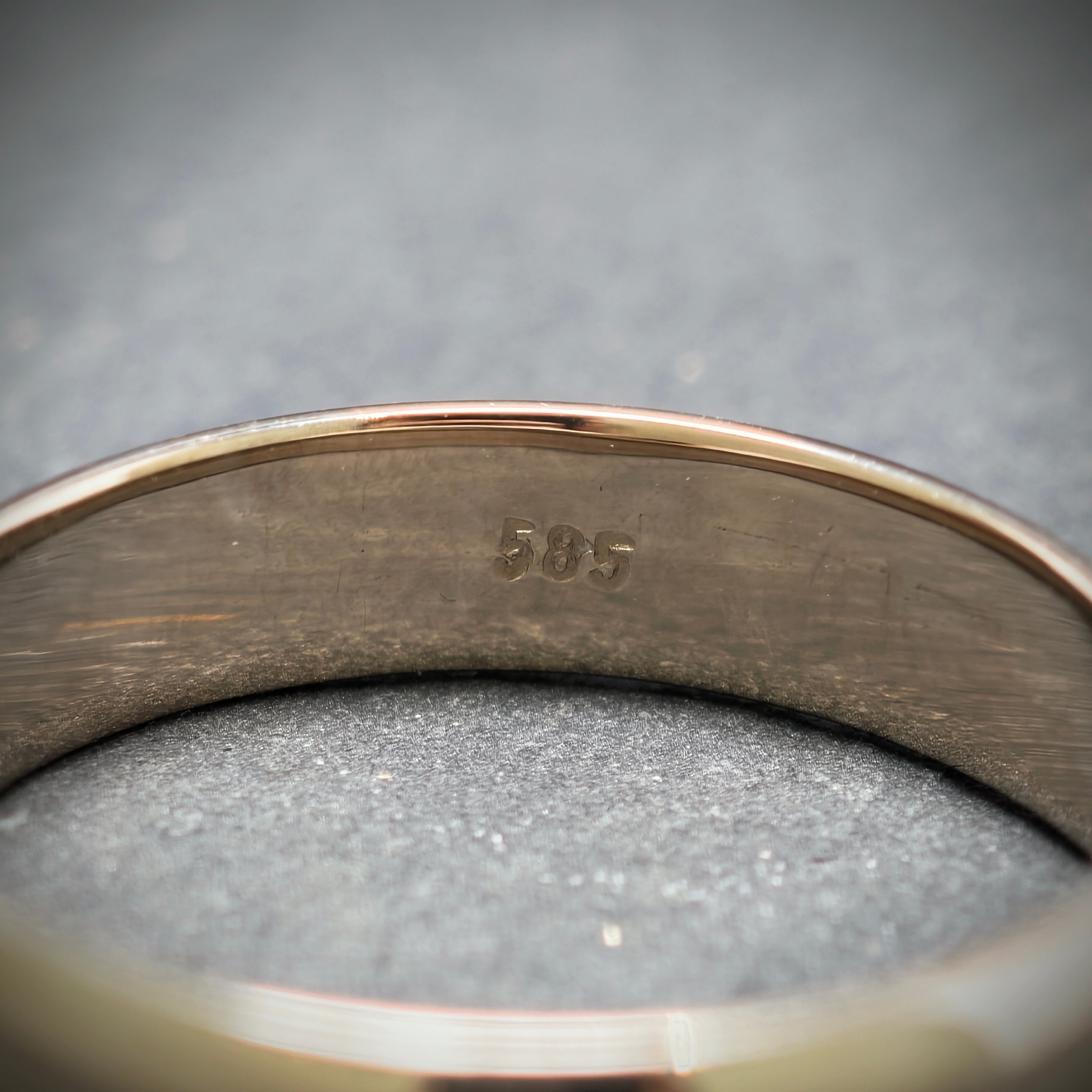 Trauring 585/- Weißgold