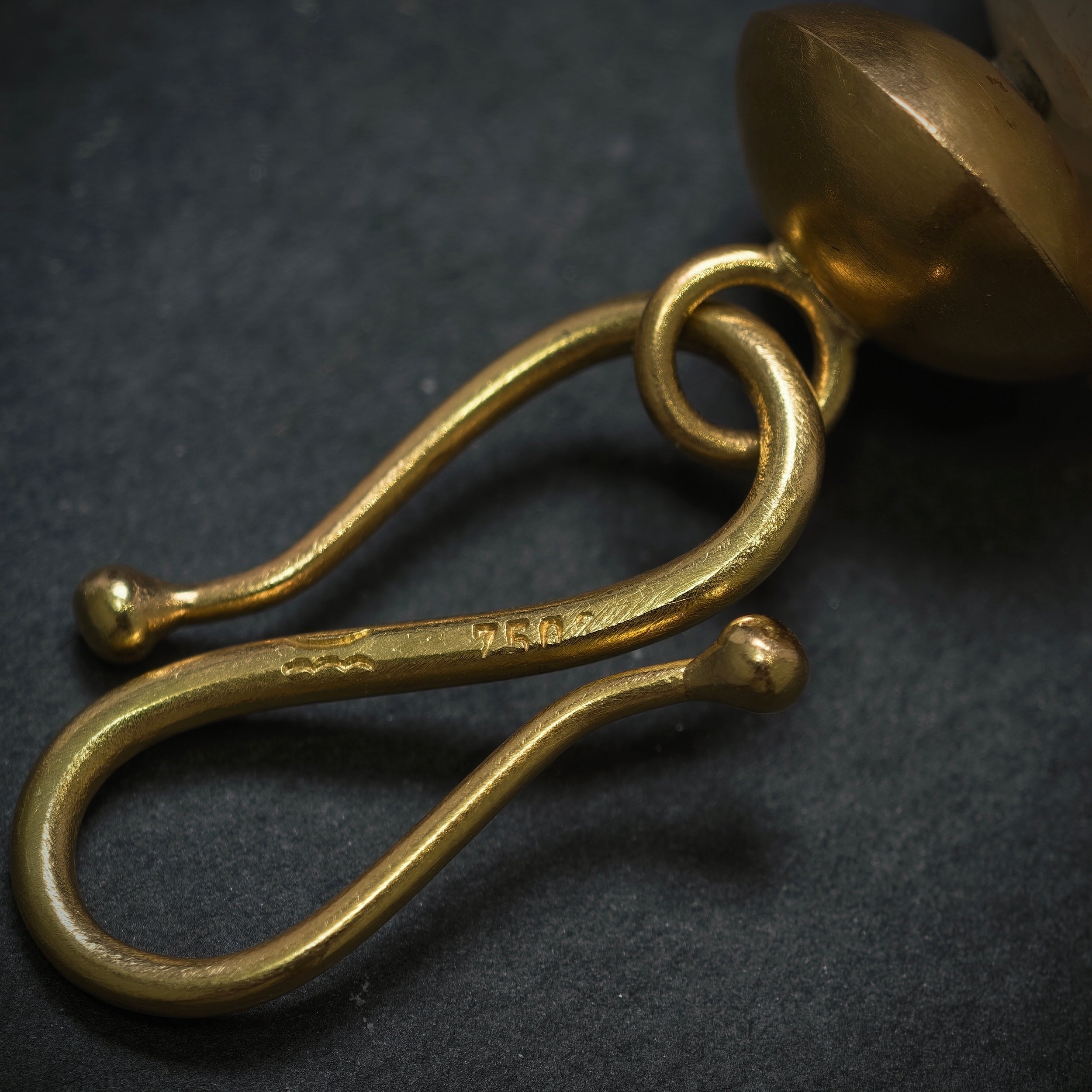 Kette 750/- Gelbgold mit 49 Mondsteinen