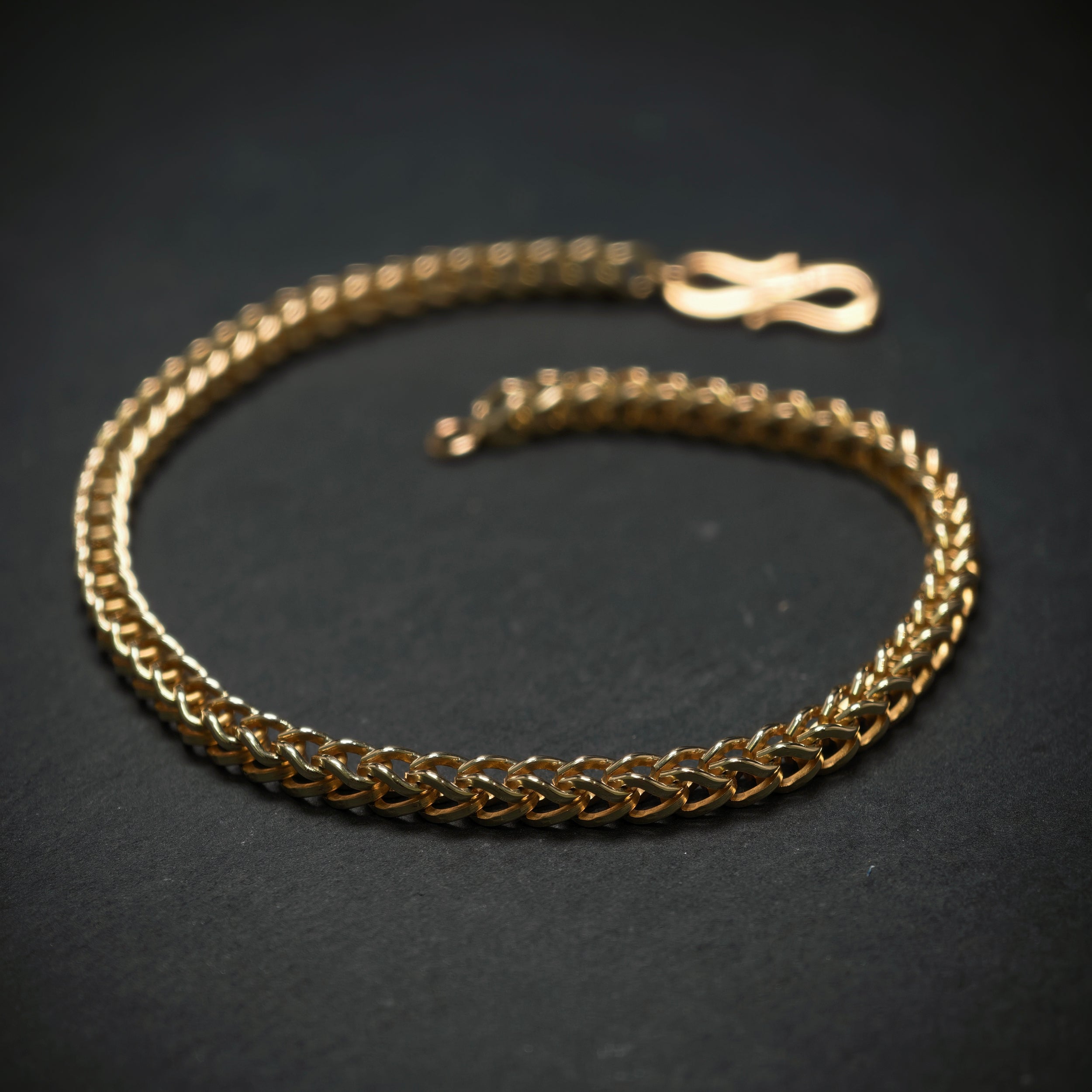 Armband 585/- Gelbgold