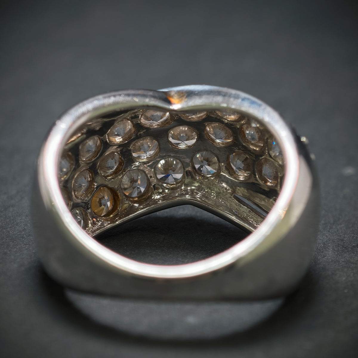 Ring 925/- Silber mit 25 Zirkonias