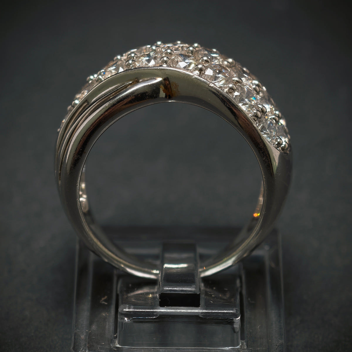Ring 925/- Silber mit 25 Zirkonias