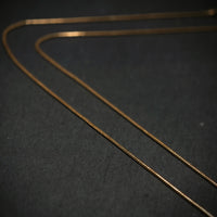 Schlangenkette 585/- Gelbgold