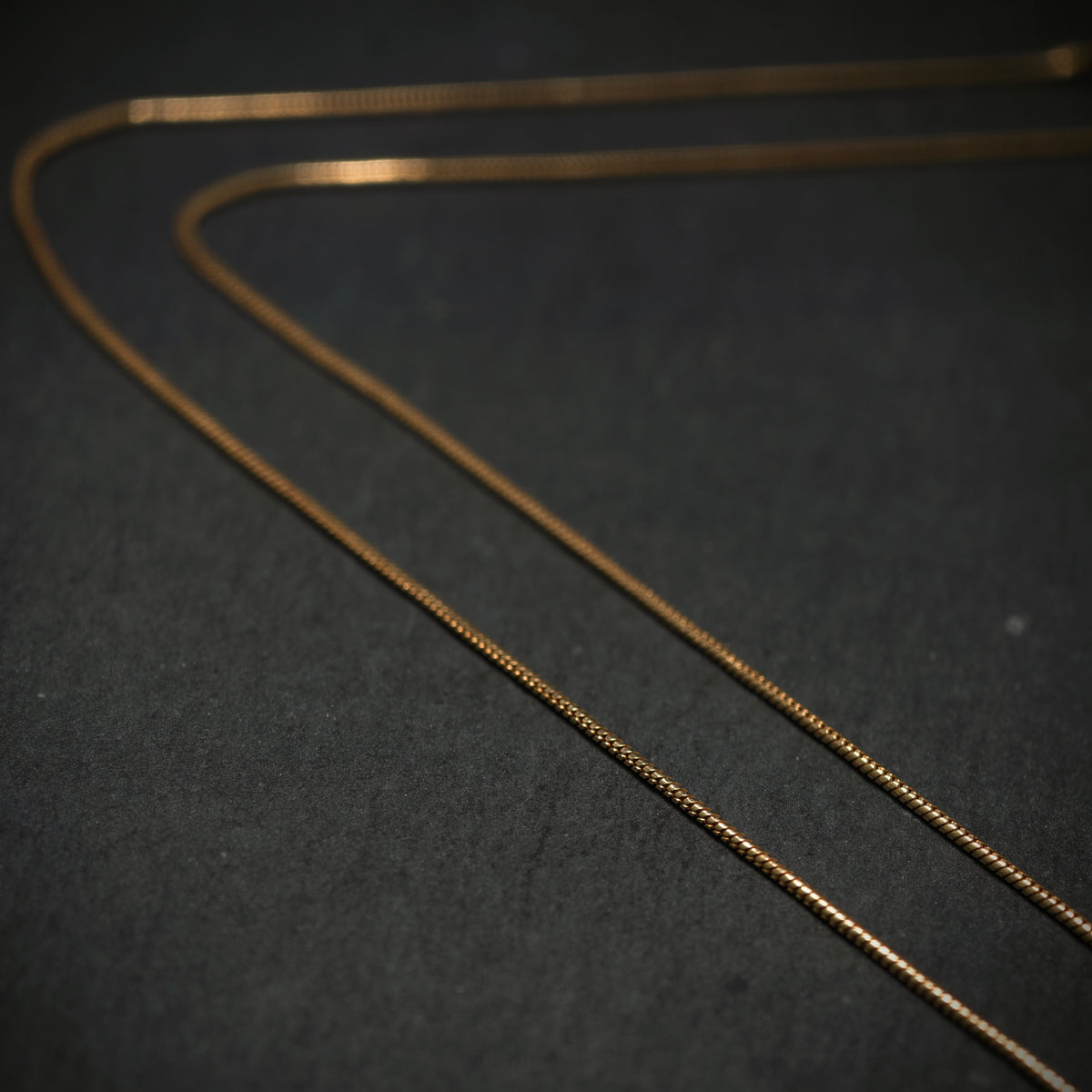 Schlangenkette 585/- Gelbgold