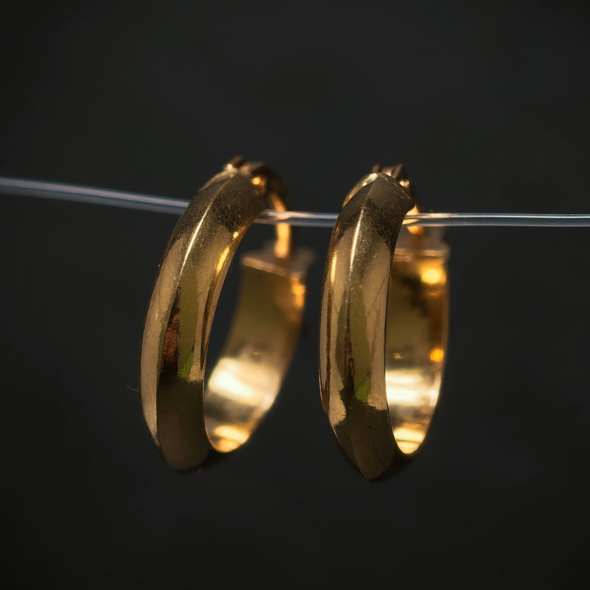 Creolen 750/- Gelbgold
