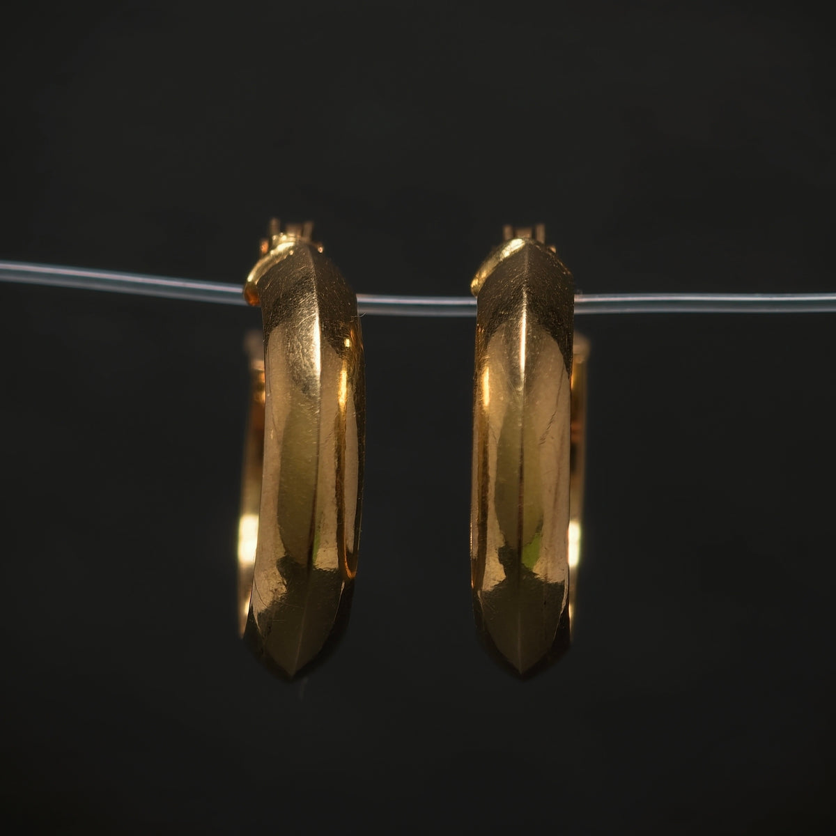 Creolen 750/- Gelbgold