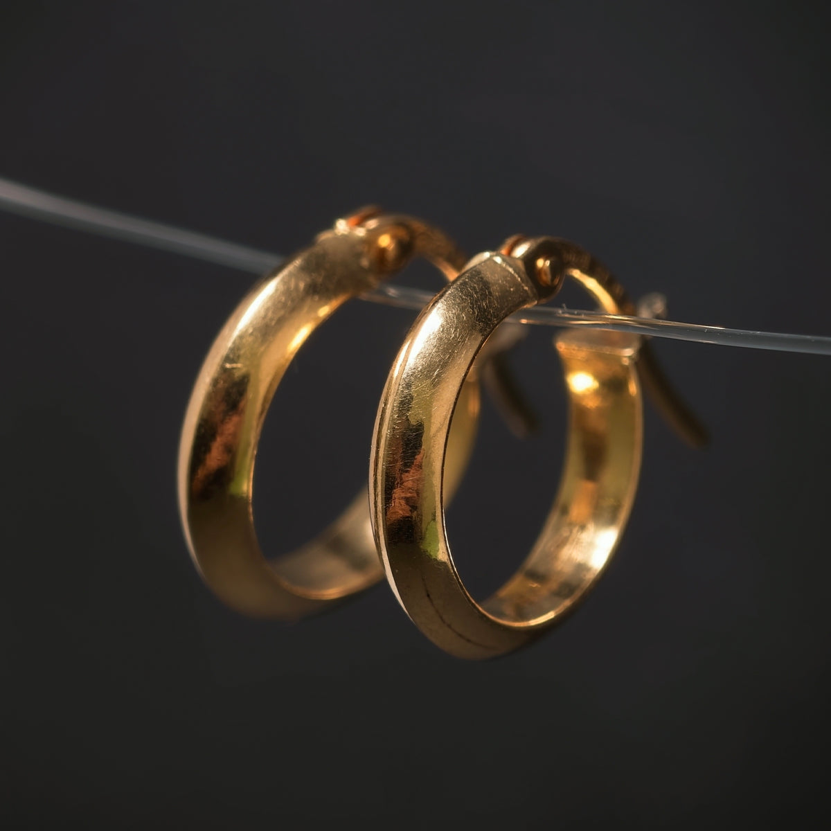 Creolen 750/- Gelbgold