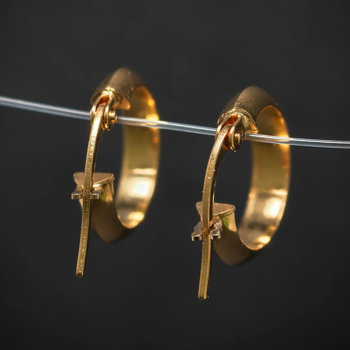 Creolen 750/- Gelbgold