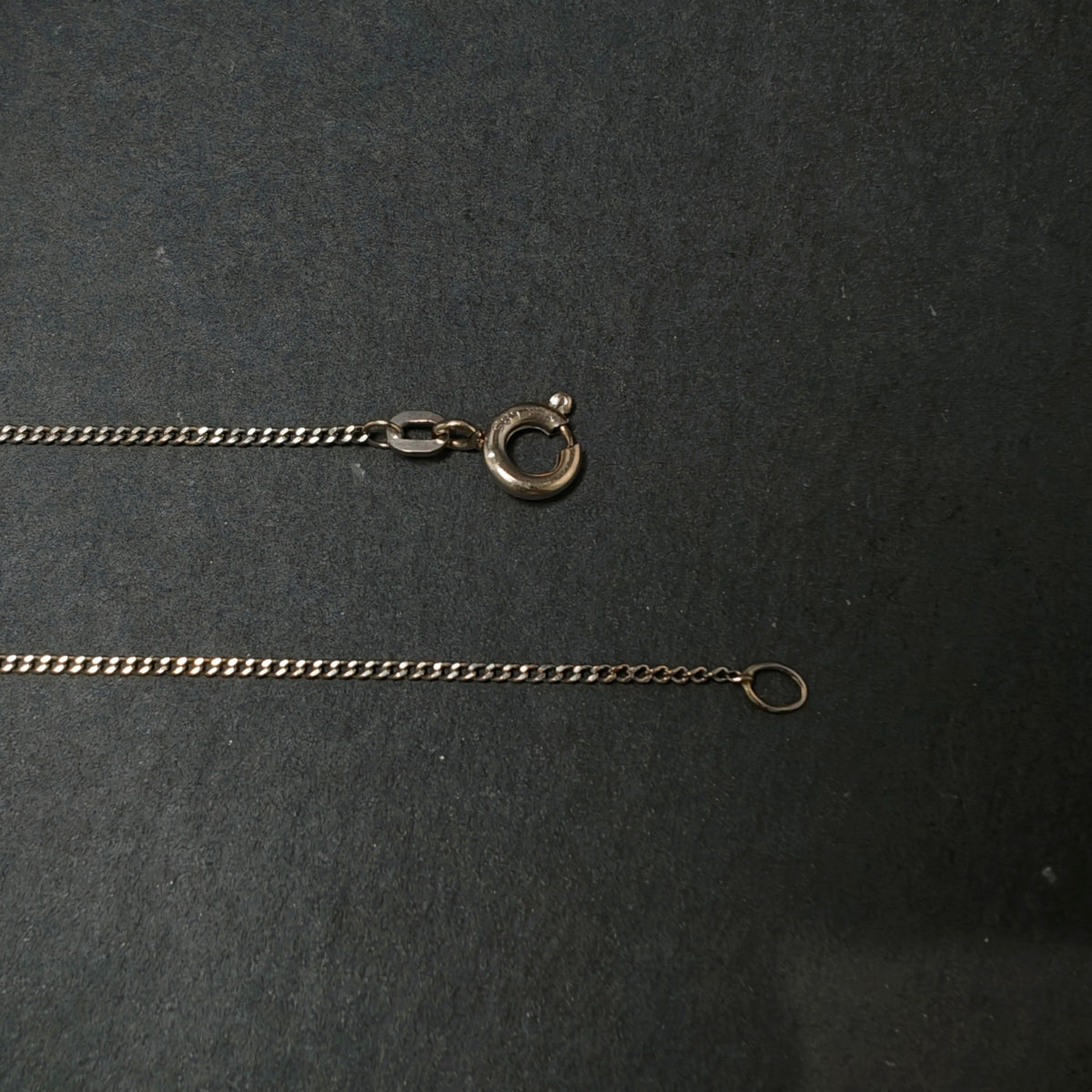 Panzerkette 585/- Weißgold
