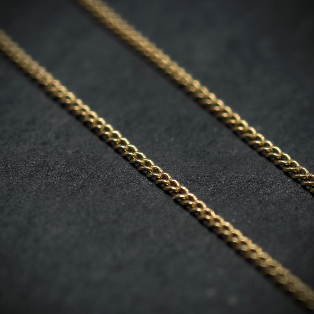 Panzerkette 585/- Gelbgold