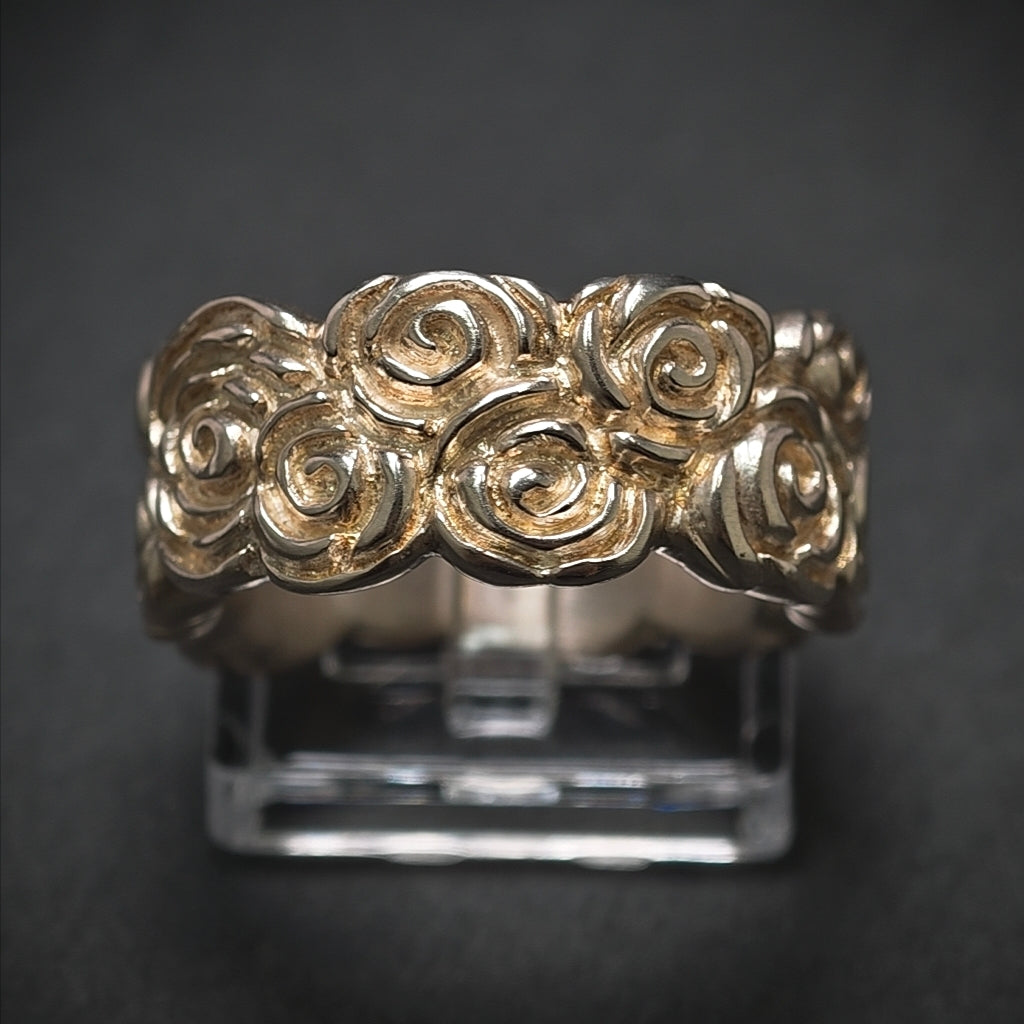 Handgefertigter Ring 925/- Silber