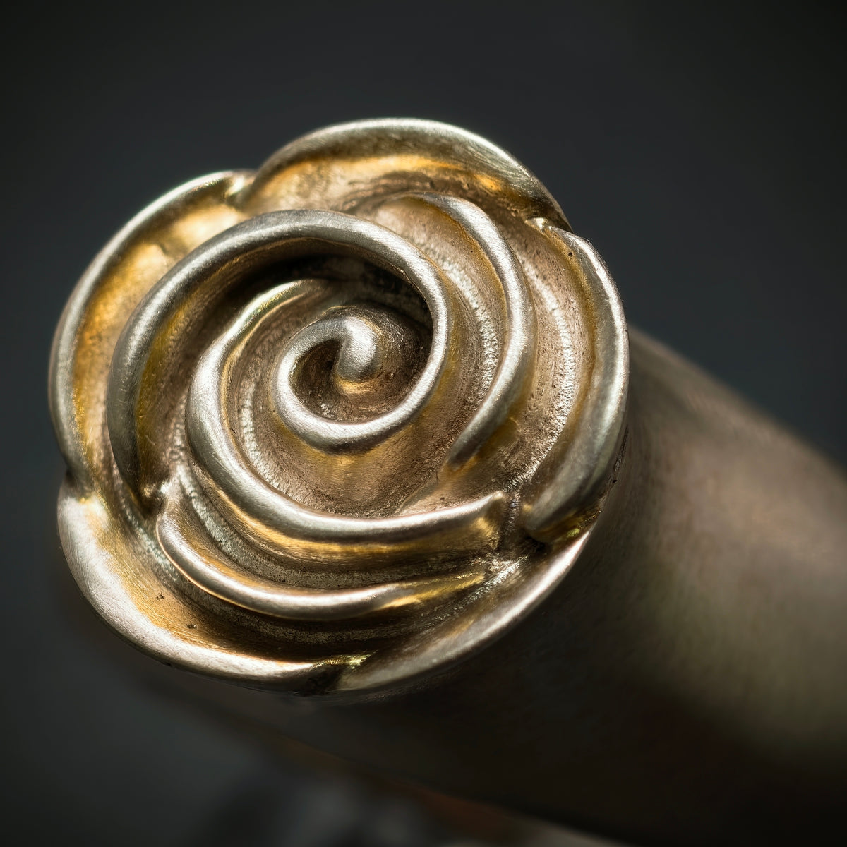Handgefertigter Ring ,,Rose'' 925/- Silber
